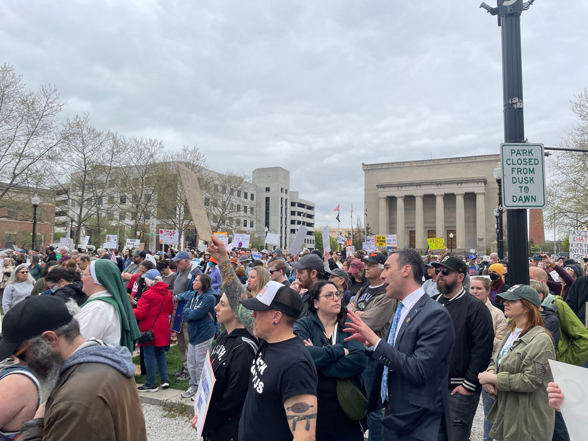 Baltimore protest photo 1