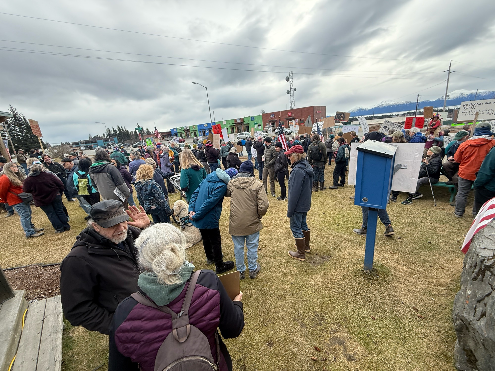 Homer protest photo