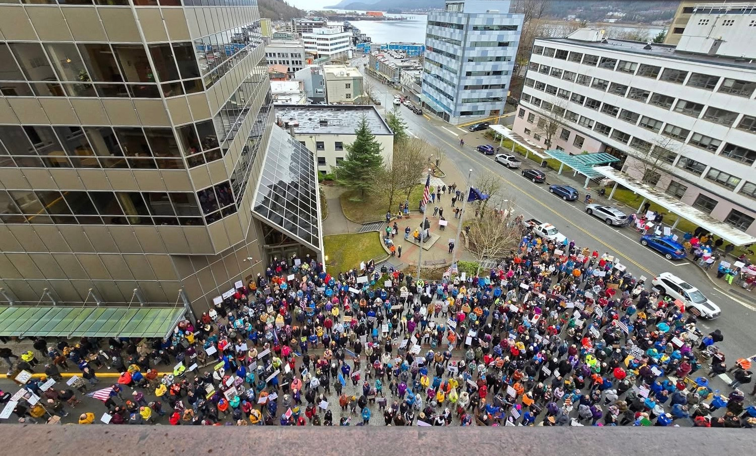 Juneau protest photo