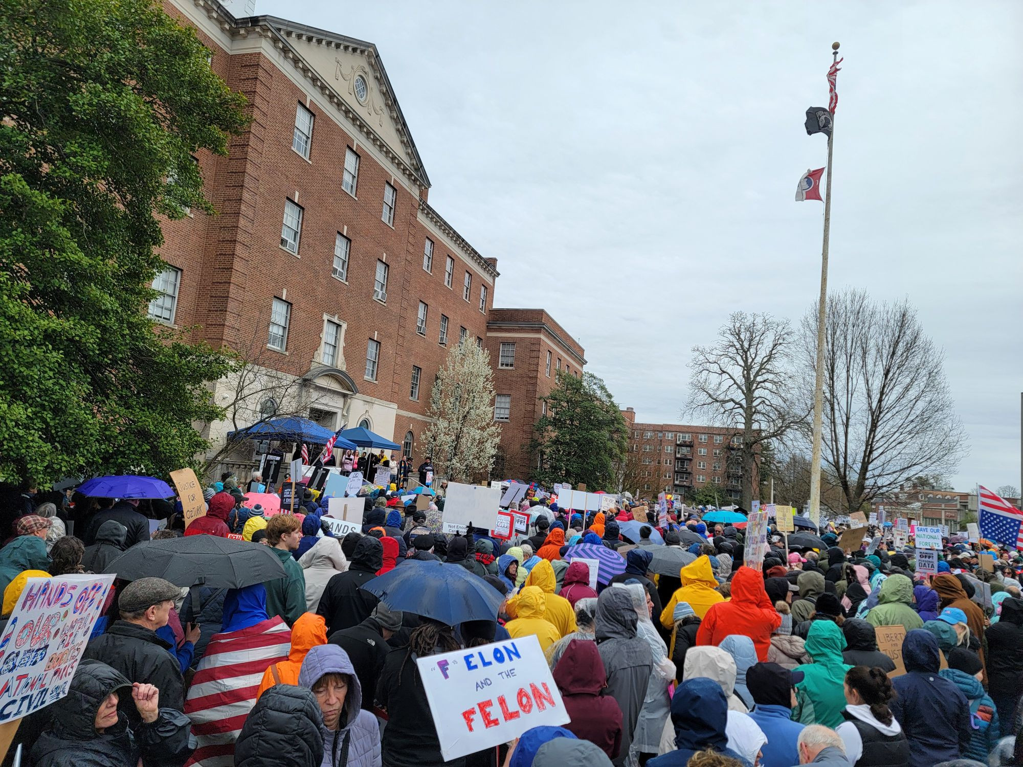 Morristown protest photo