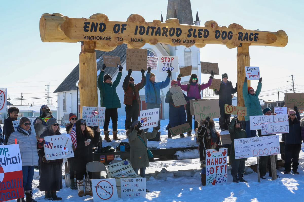 Nome protest photo