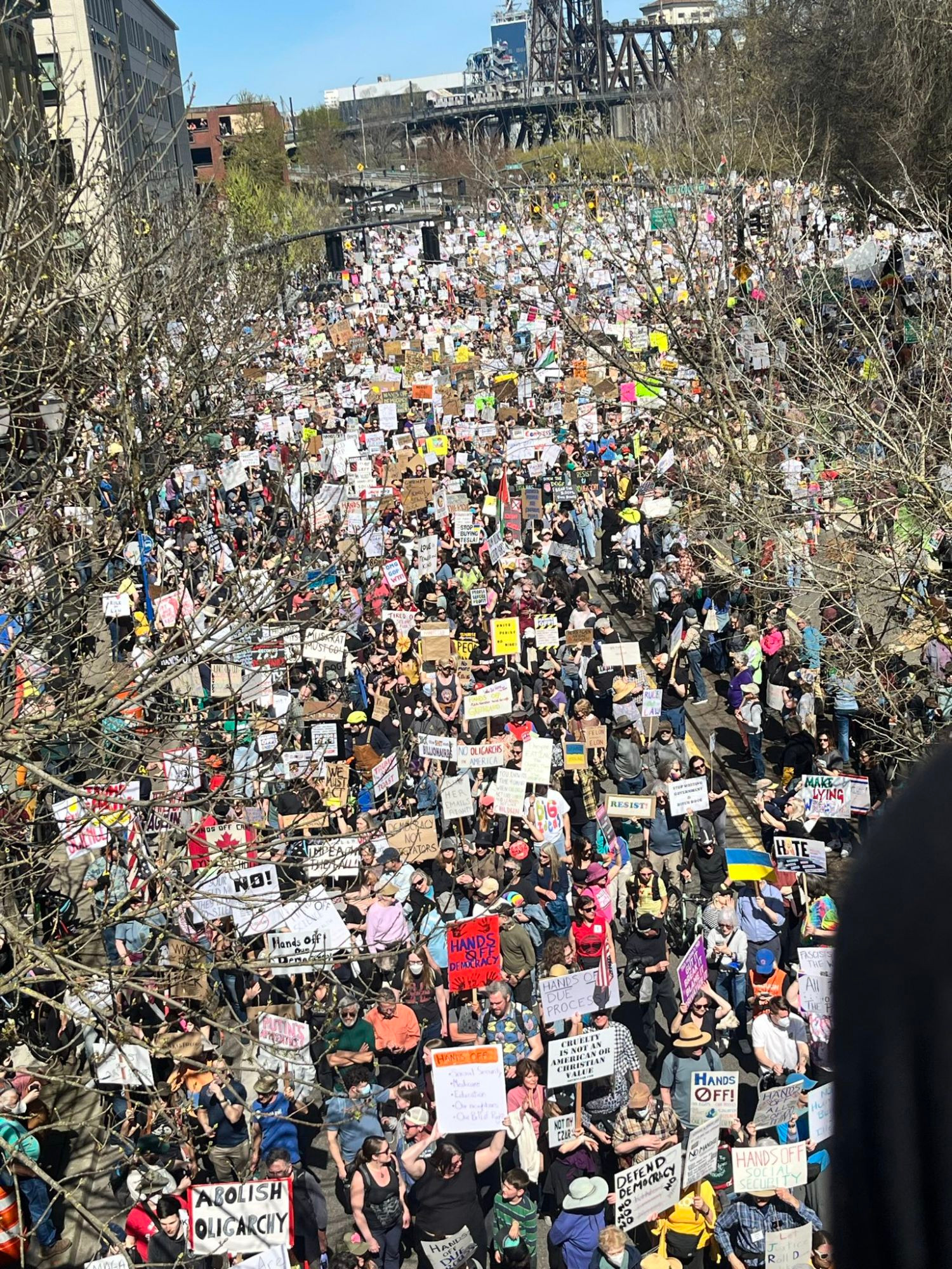 Portland OR protest photo 1