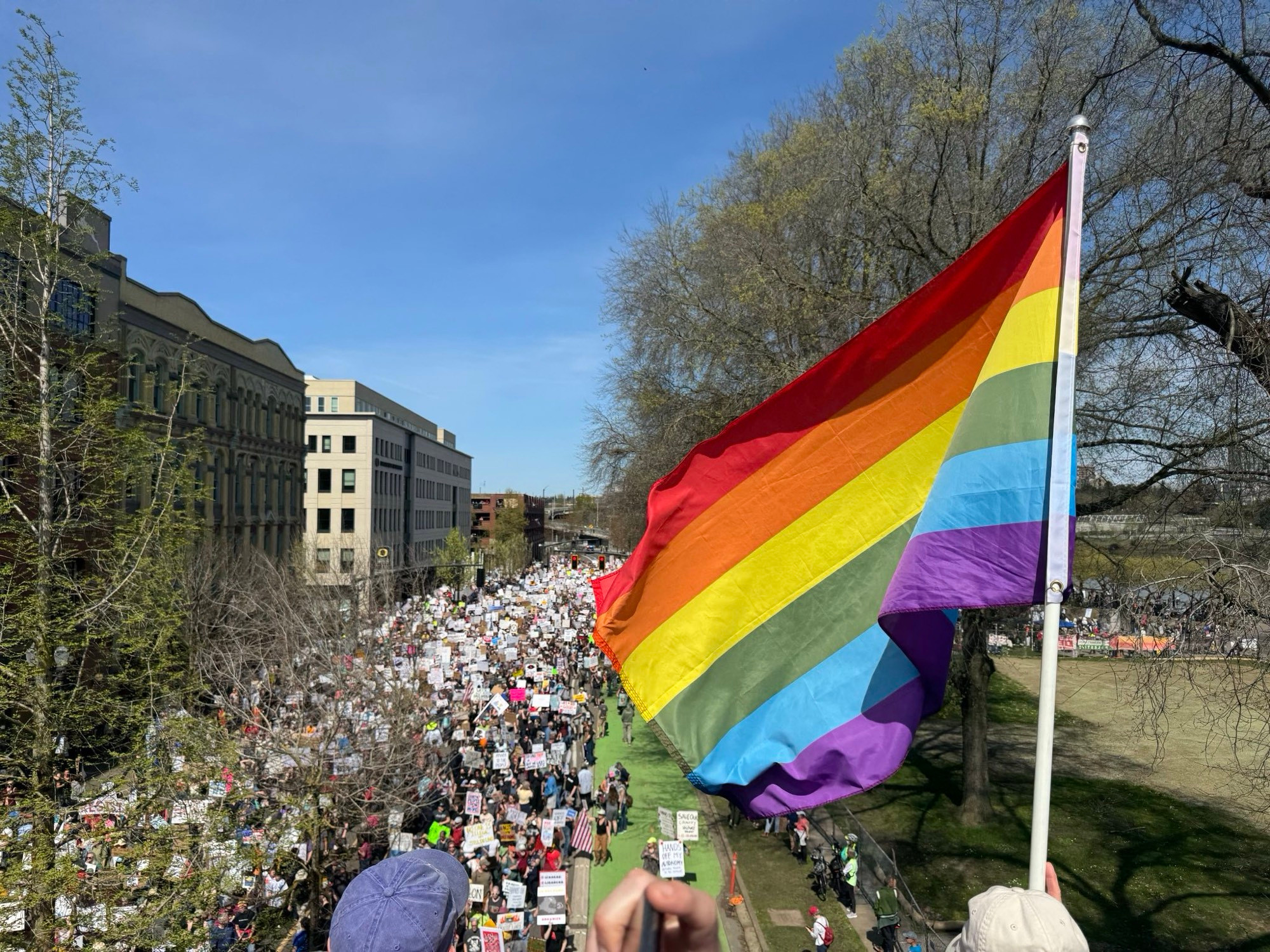 Portland OR protest photo 2