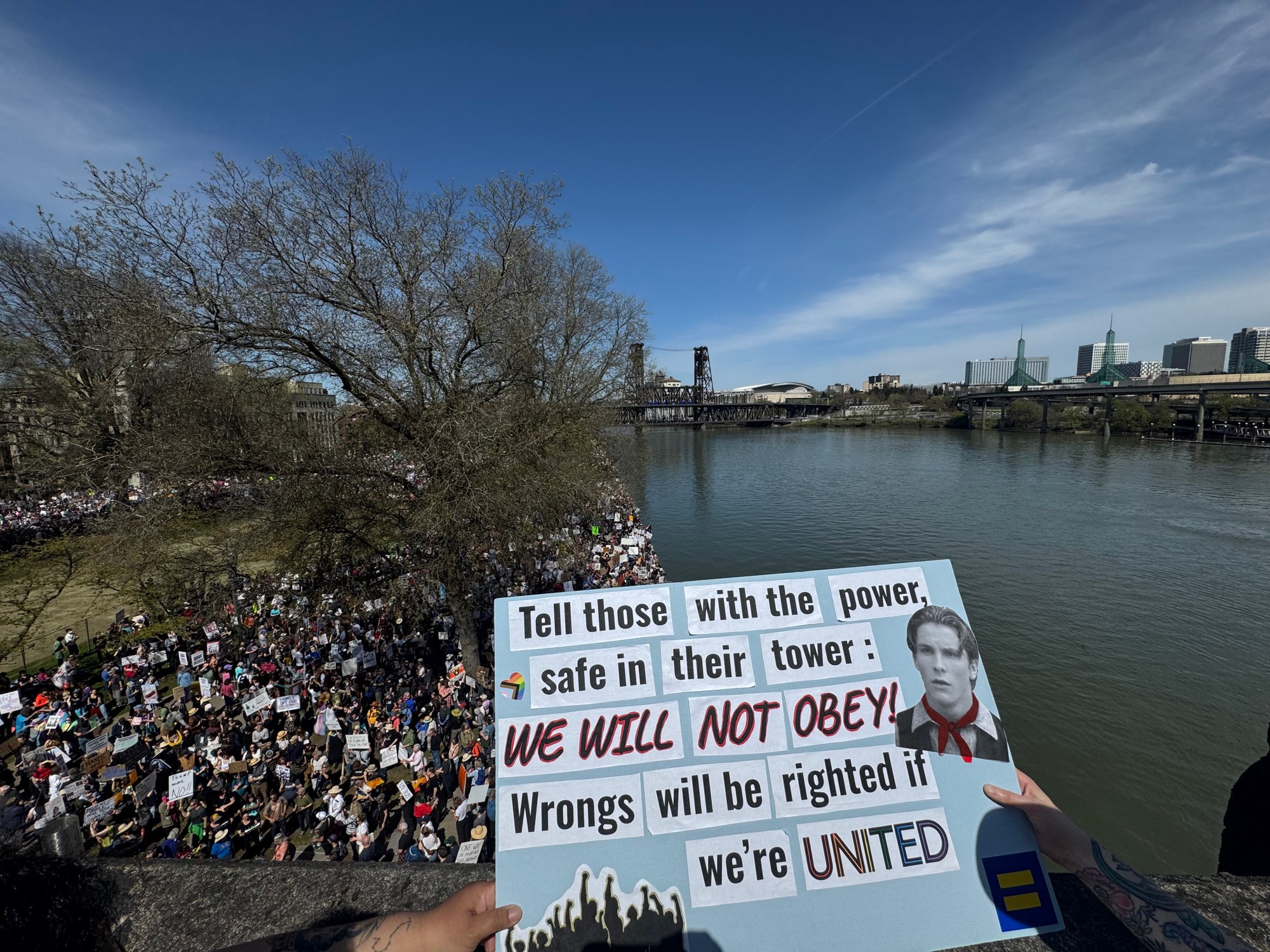 Portland OR protest photo 3