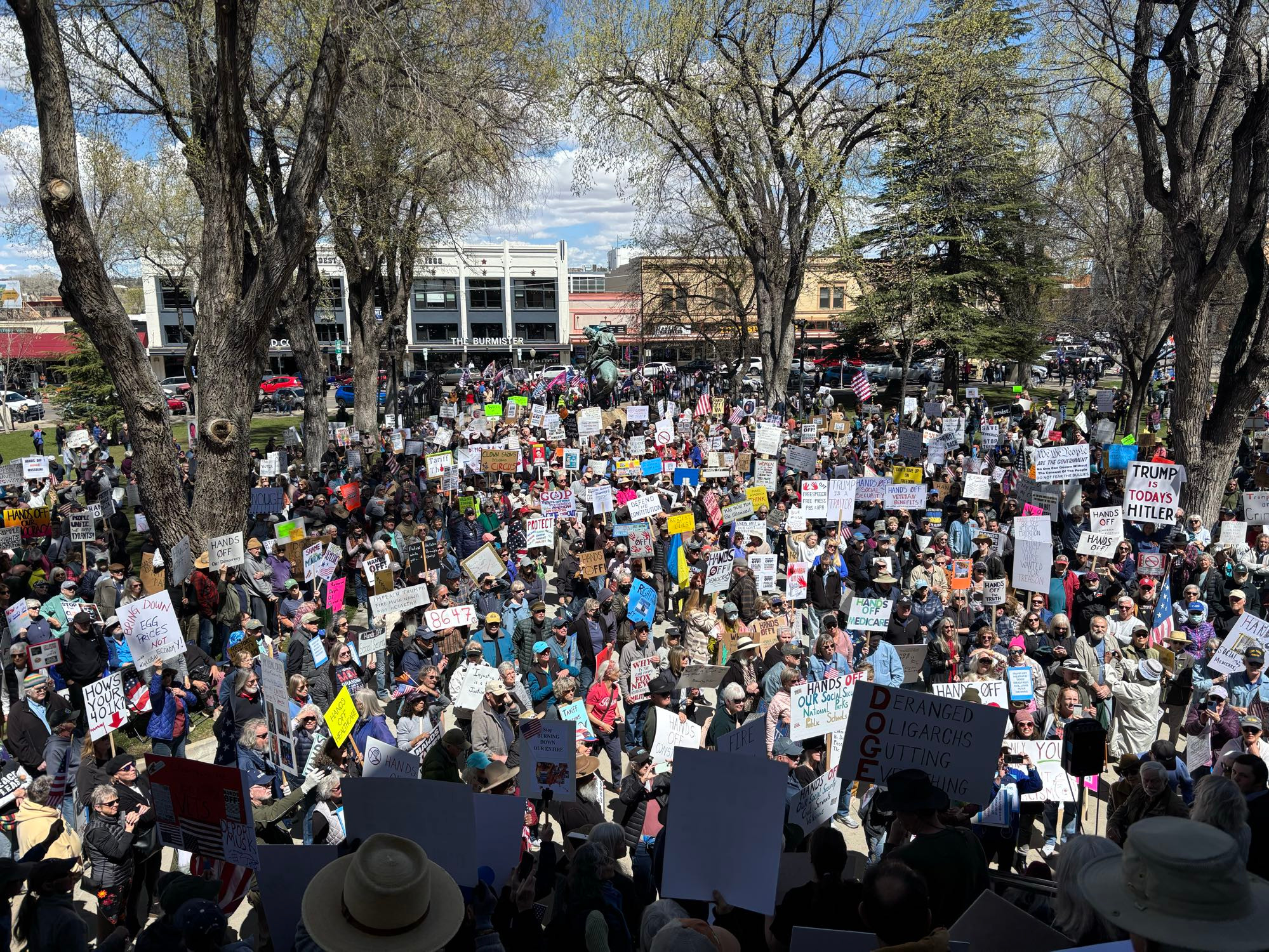 Prescott protest photo