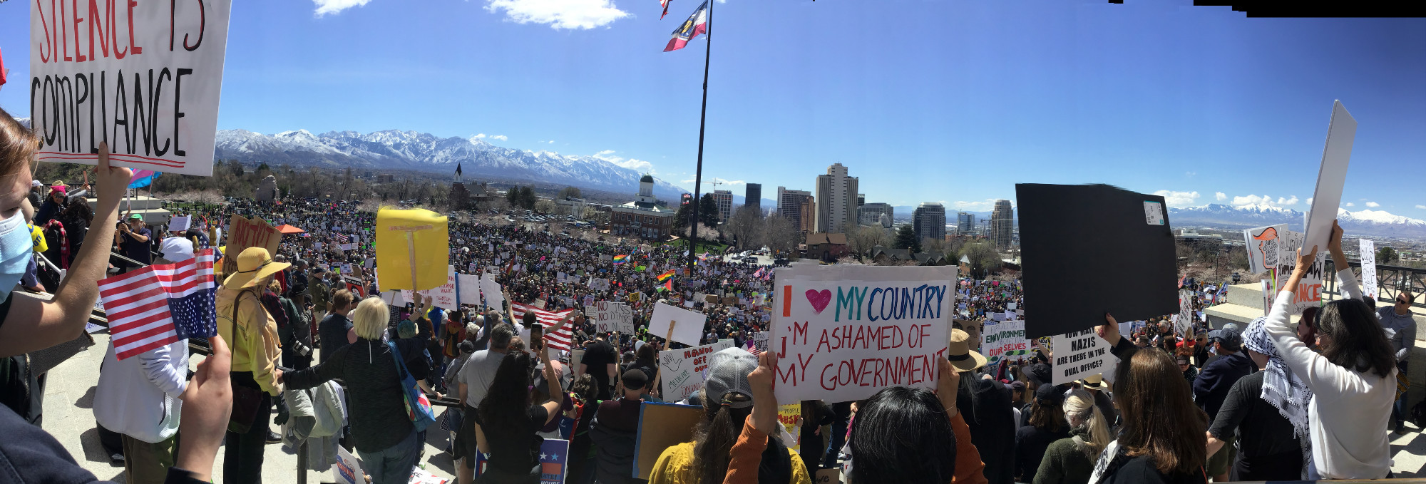 Salt Lake City protest photo 4
