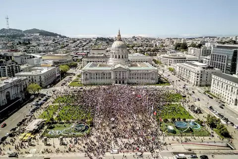 San Francisco protest photo 1