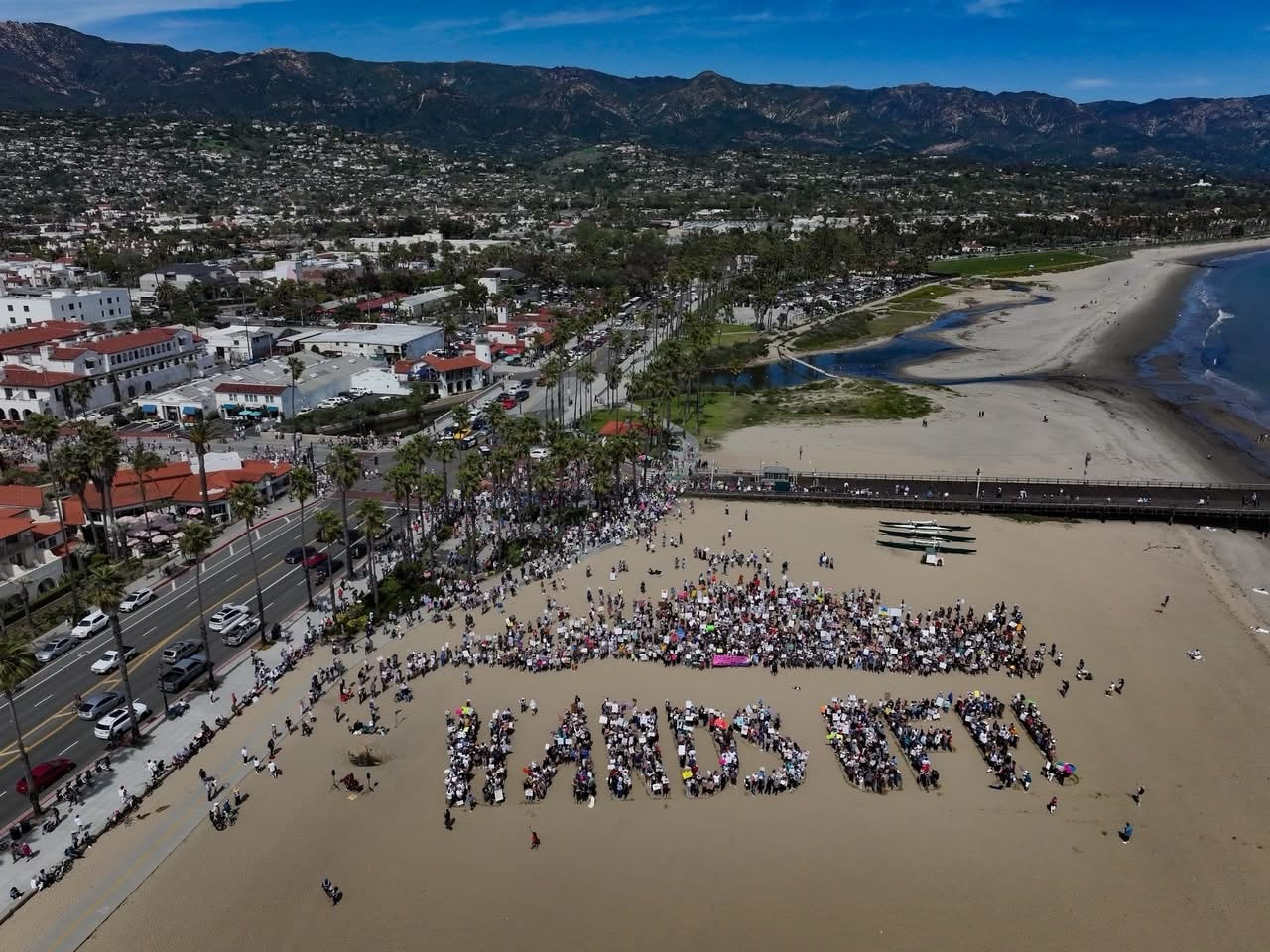 Santa Barbara protest photo